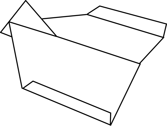 paper airplane glider