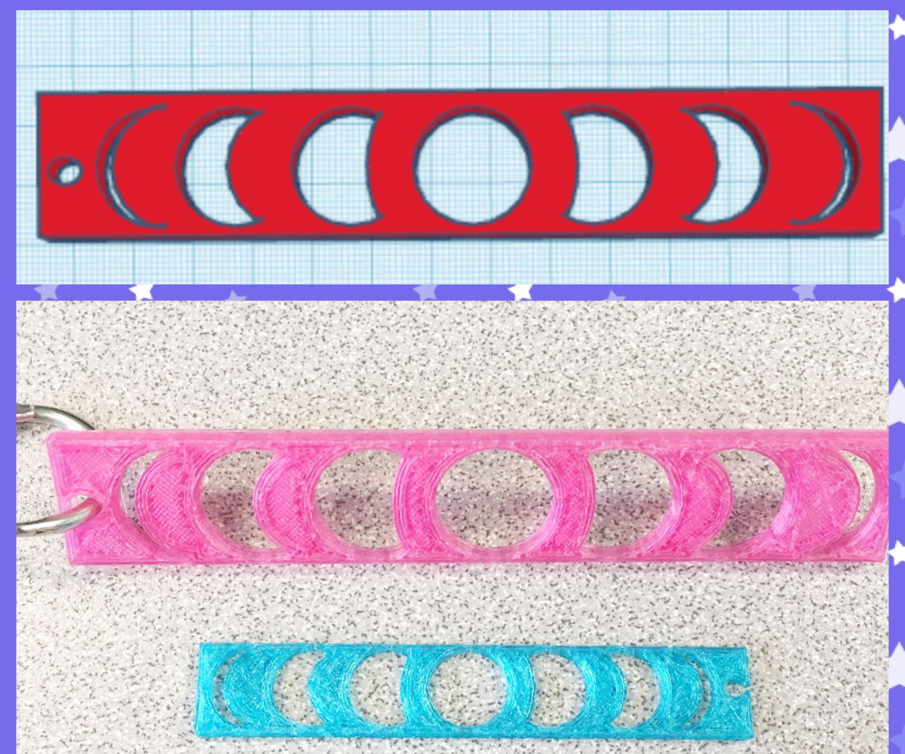 TinkerCAD: Moon Phases 