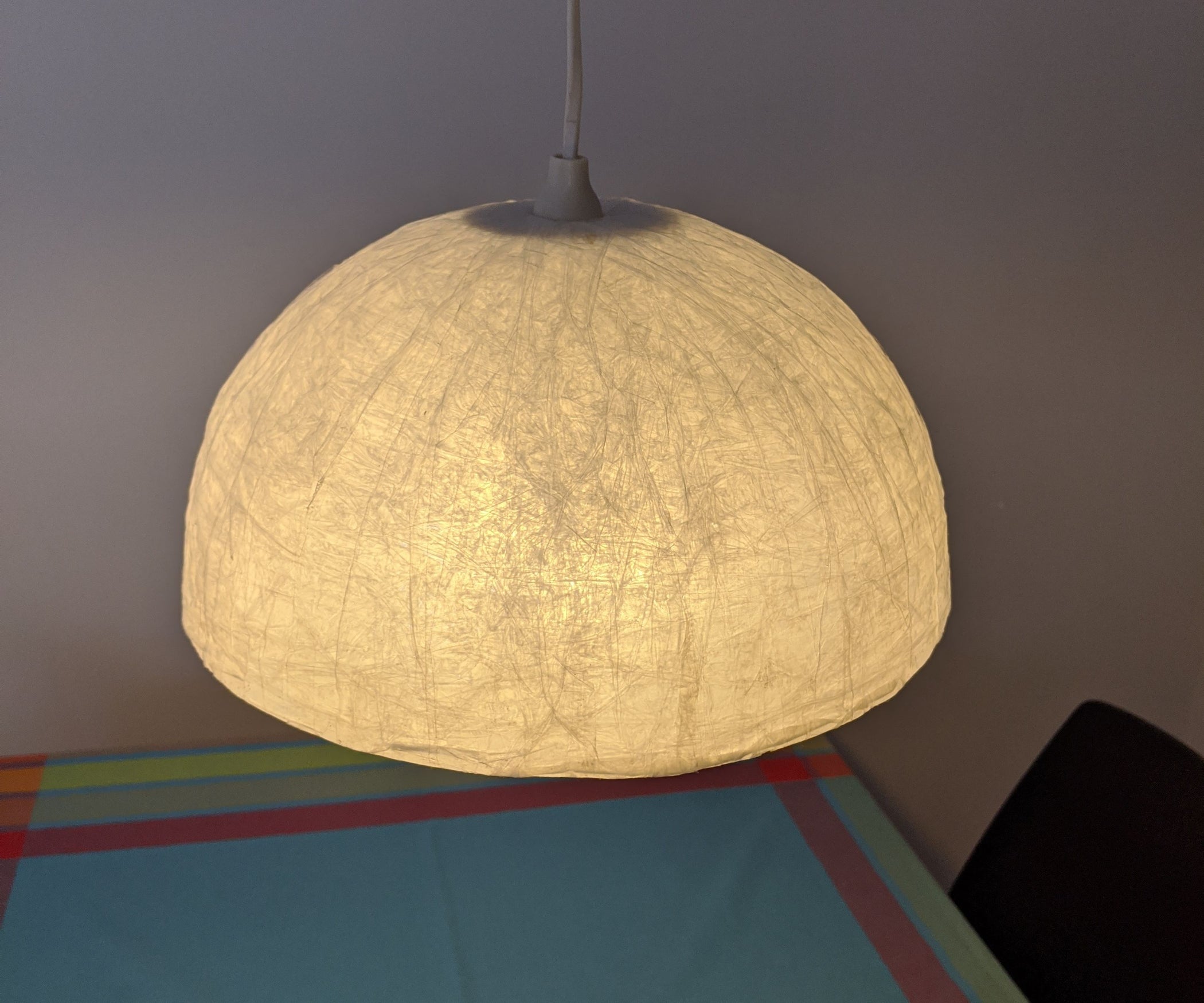 Super Easy Clear Adhesive Lamp Shade 10 Steps (with Pictures