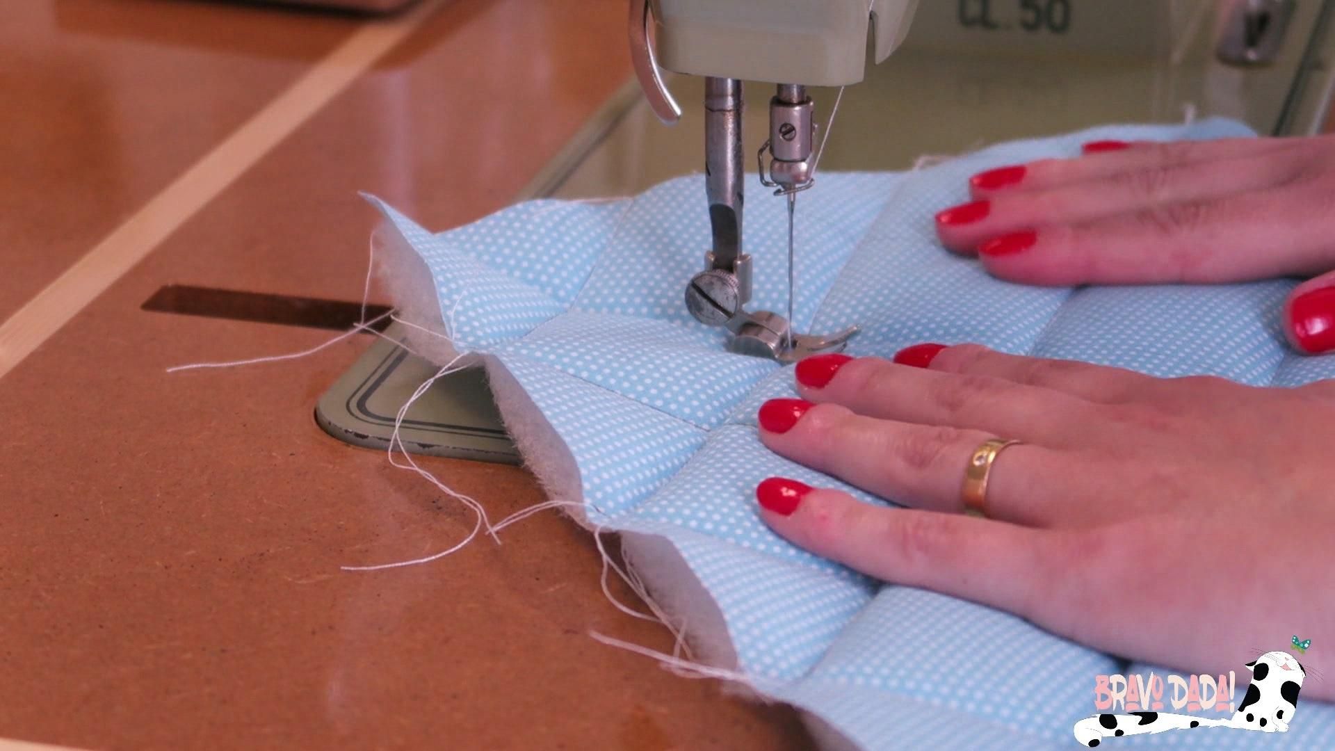 DIY How to Make a Quilted Sewing Machine Cover Bravo Dada! Sewing