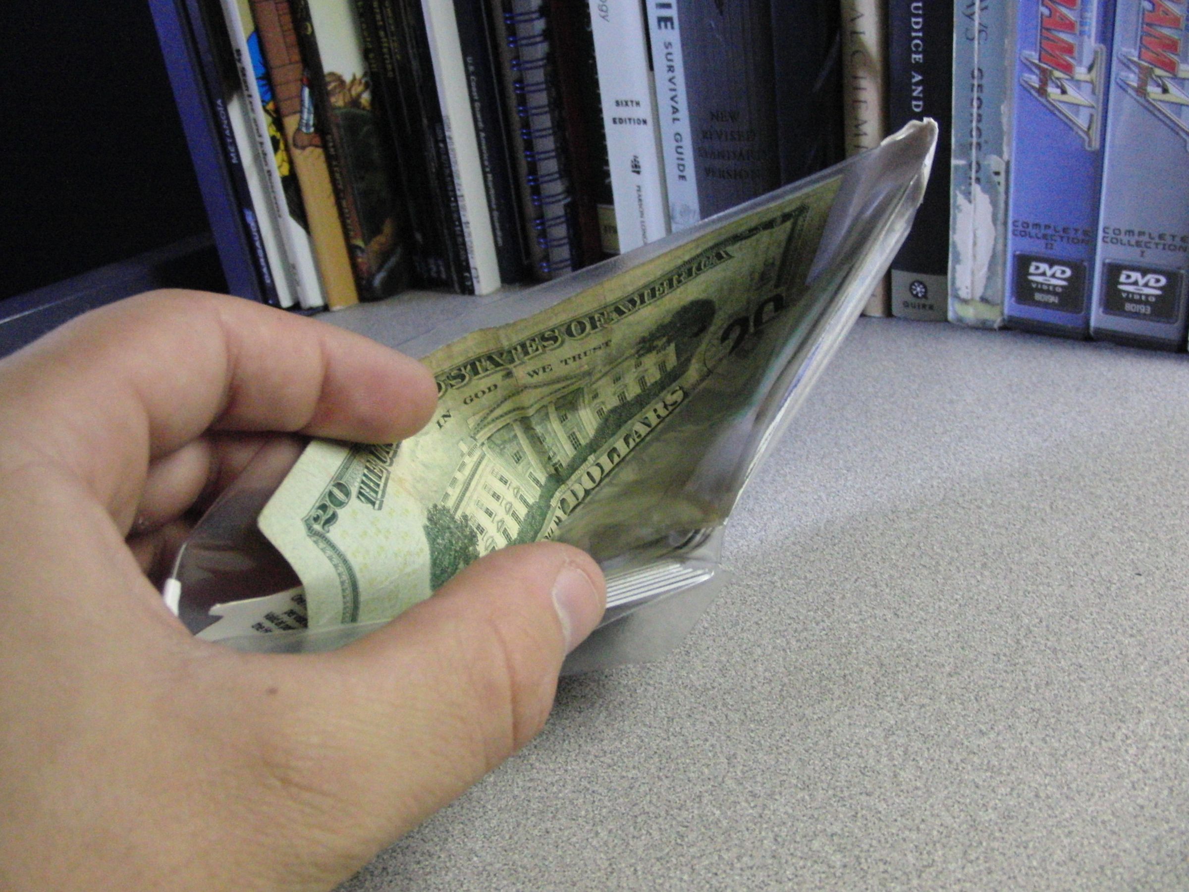 Clear Plastic Wallet 5 Steps Instructables