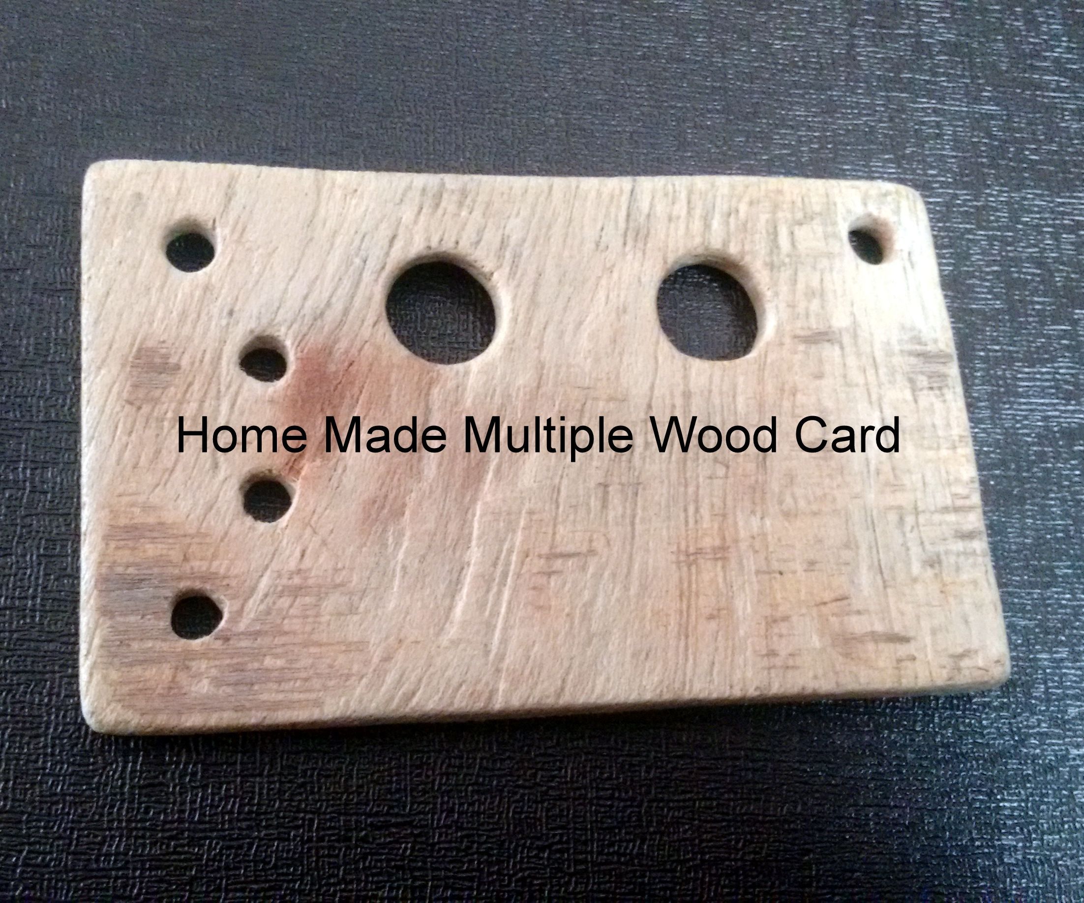 Wooden Card Multi Support 