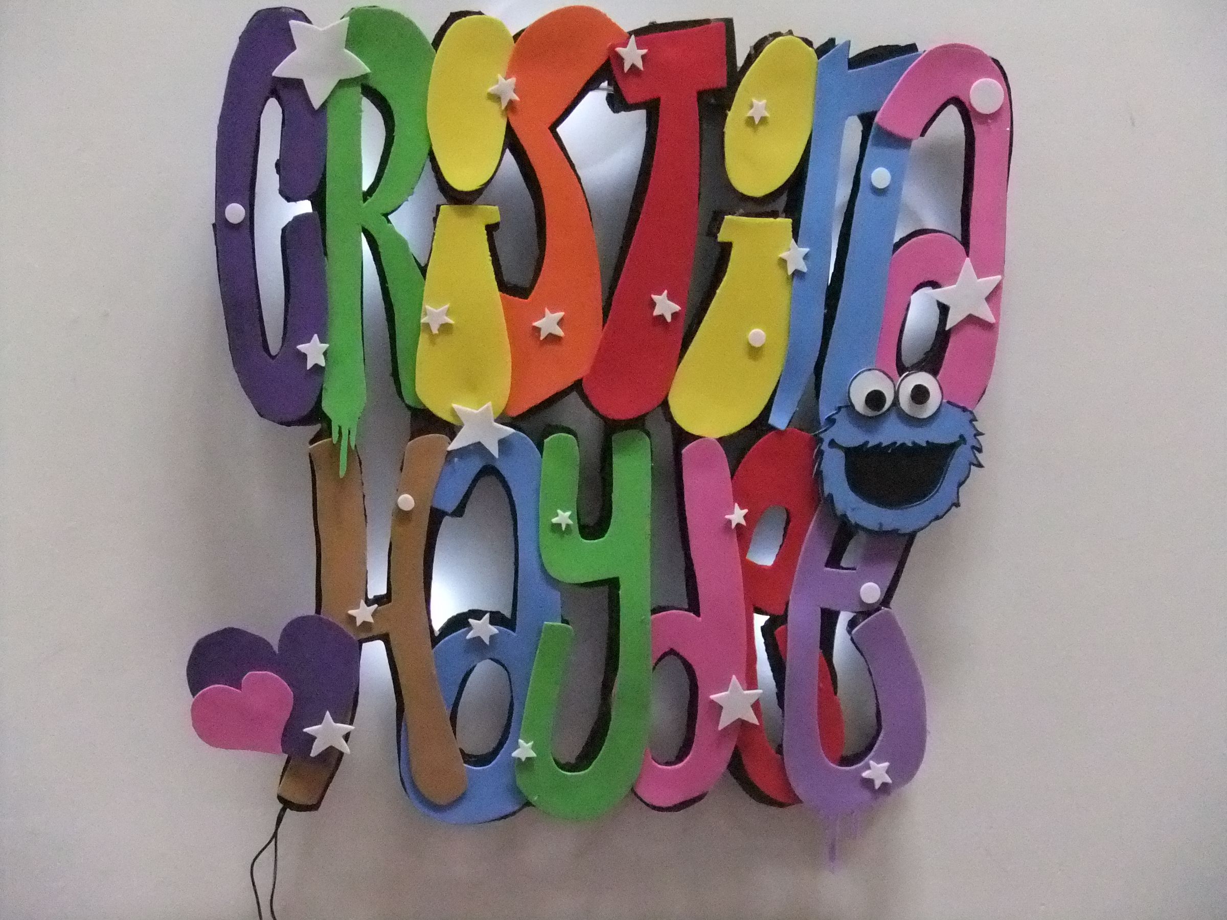 Graffiti Night Light
