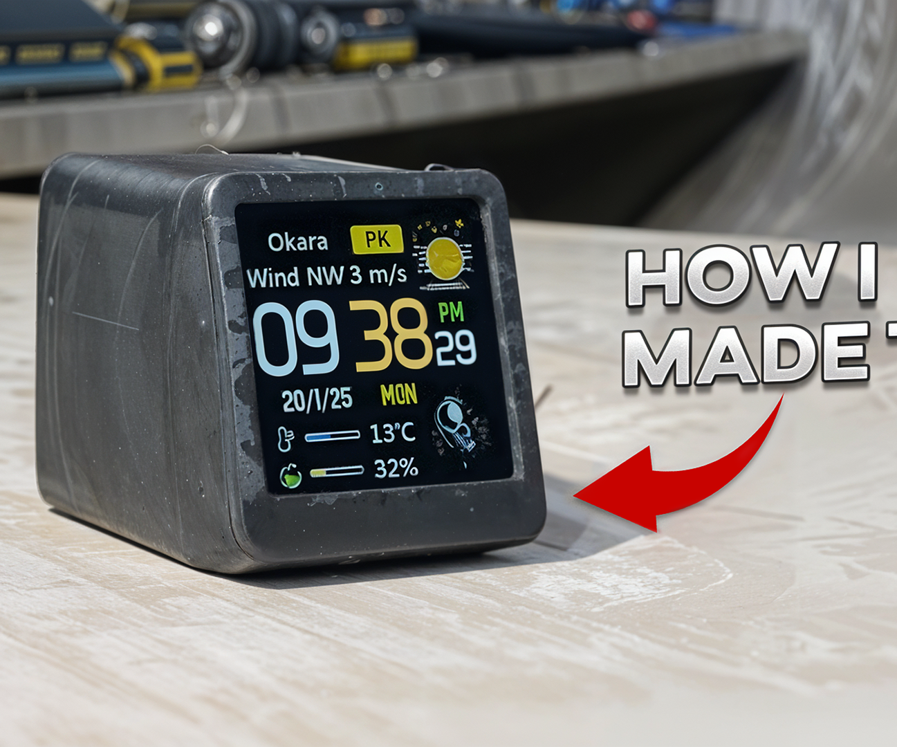 Portable Mini Weather Station: Real-Time Weather Updates