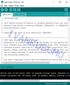 Standalone Atmega8-16pu With Arduino Optiboot Bootloader : 6 Steps ...