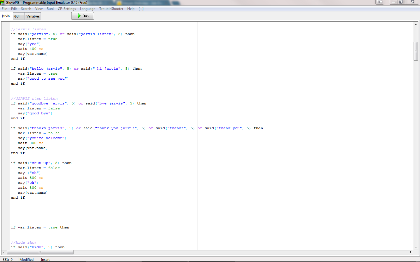 Voice-controlled PC Assistant