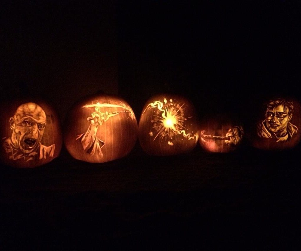 Harry Potter Pumpkin Carving