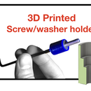 3D Printed Screw and Washer Holder