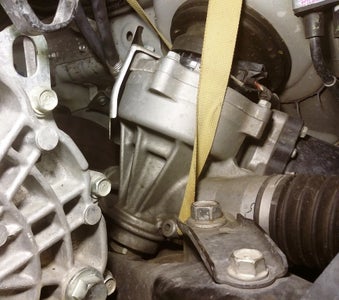 Support and Disconnect Steering Rack