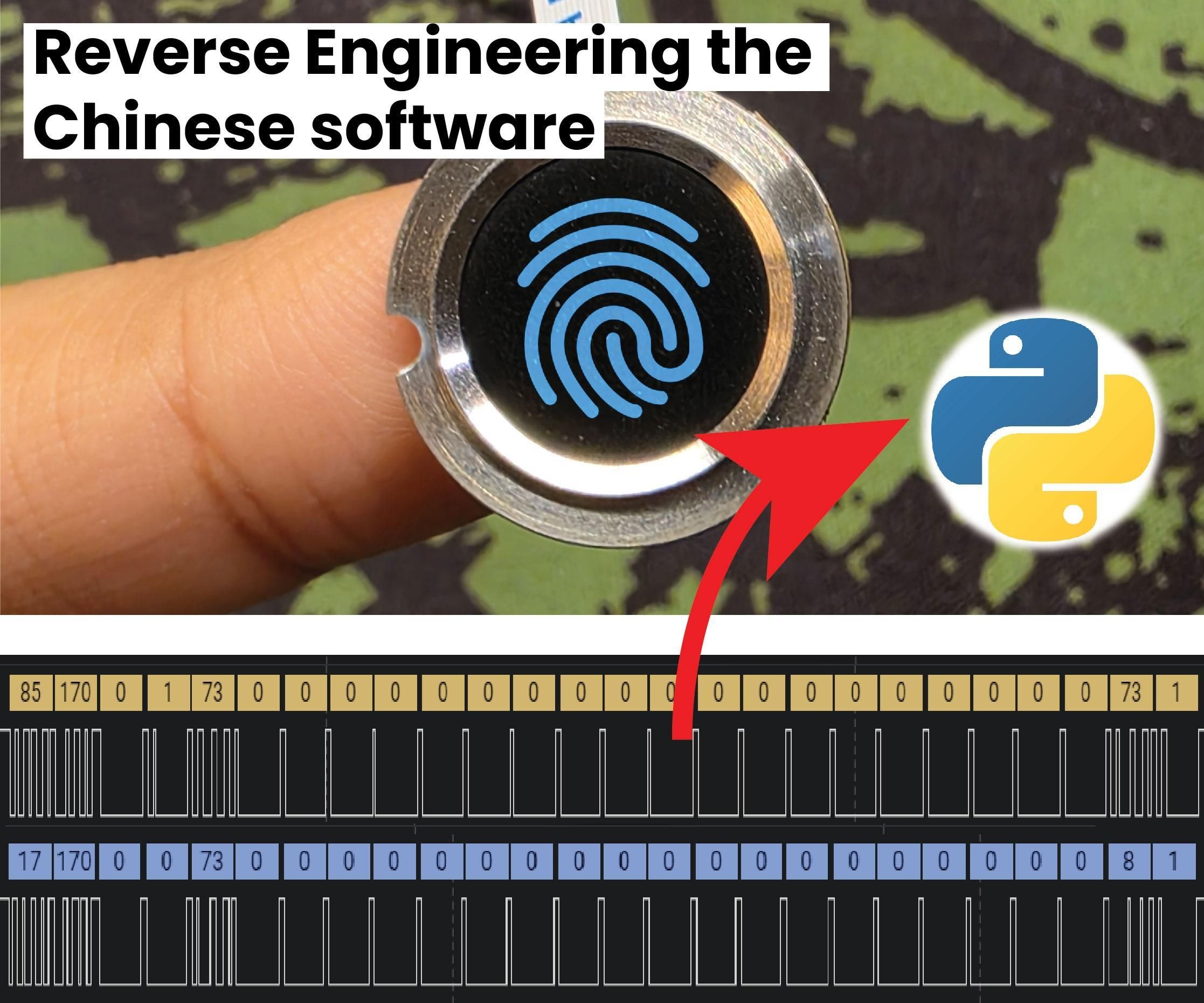 Capturing UART of a Capacitive Touch Sensor Module and Using Python to Control - SEN0542