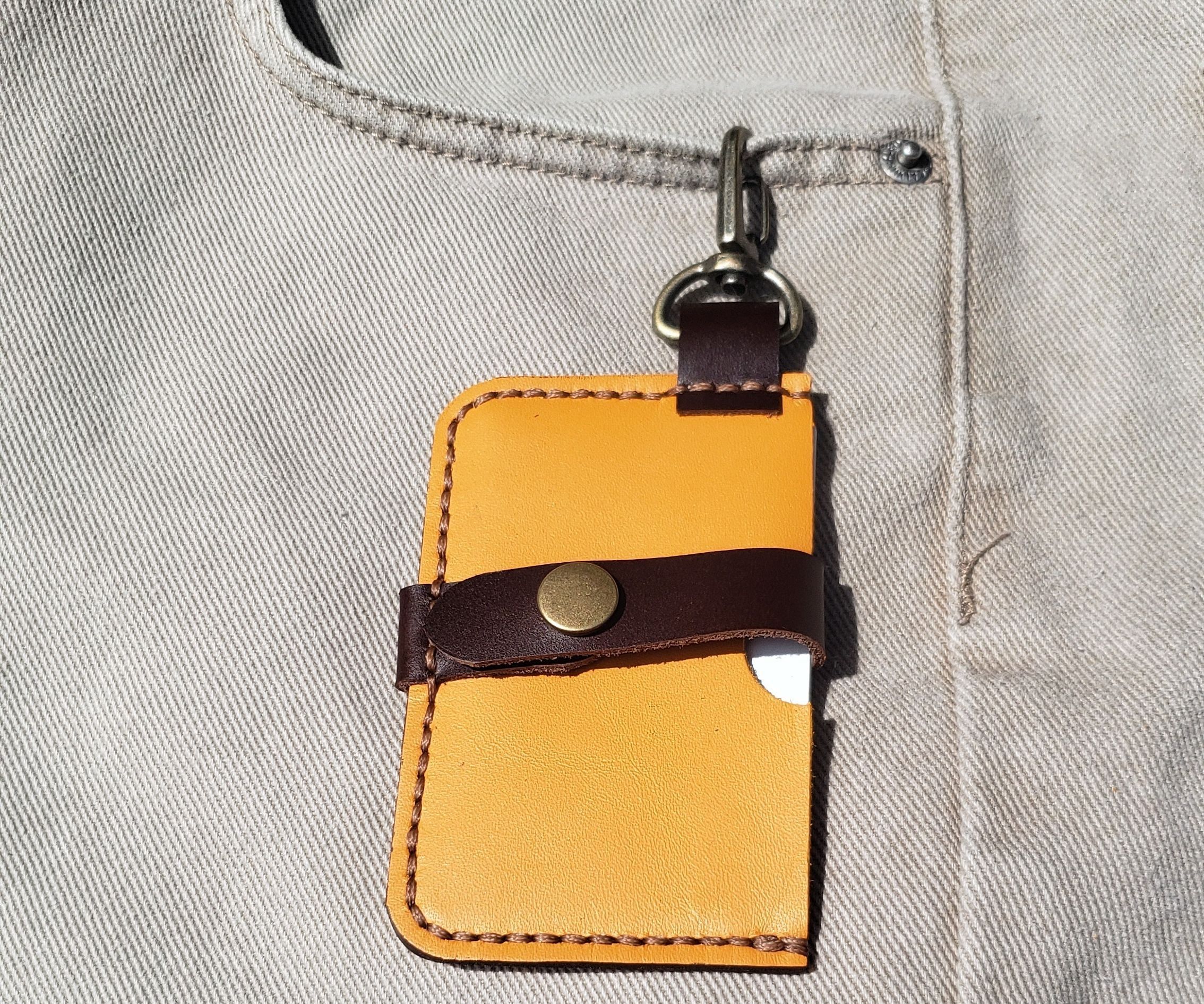 Leather Minimalist (Quarantine) Card Holder 