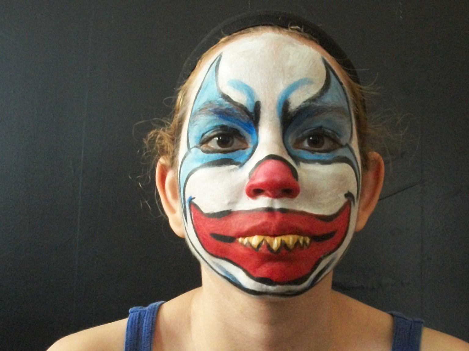Get A Stunning Happy Clown Face Paint Look For Your Next Party Click FPF0R2AIR6IW9SF
