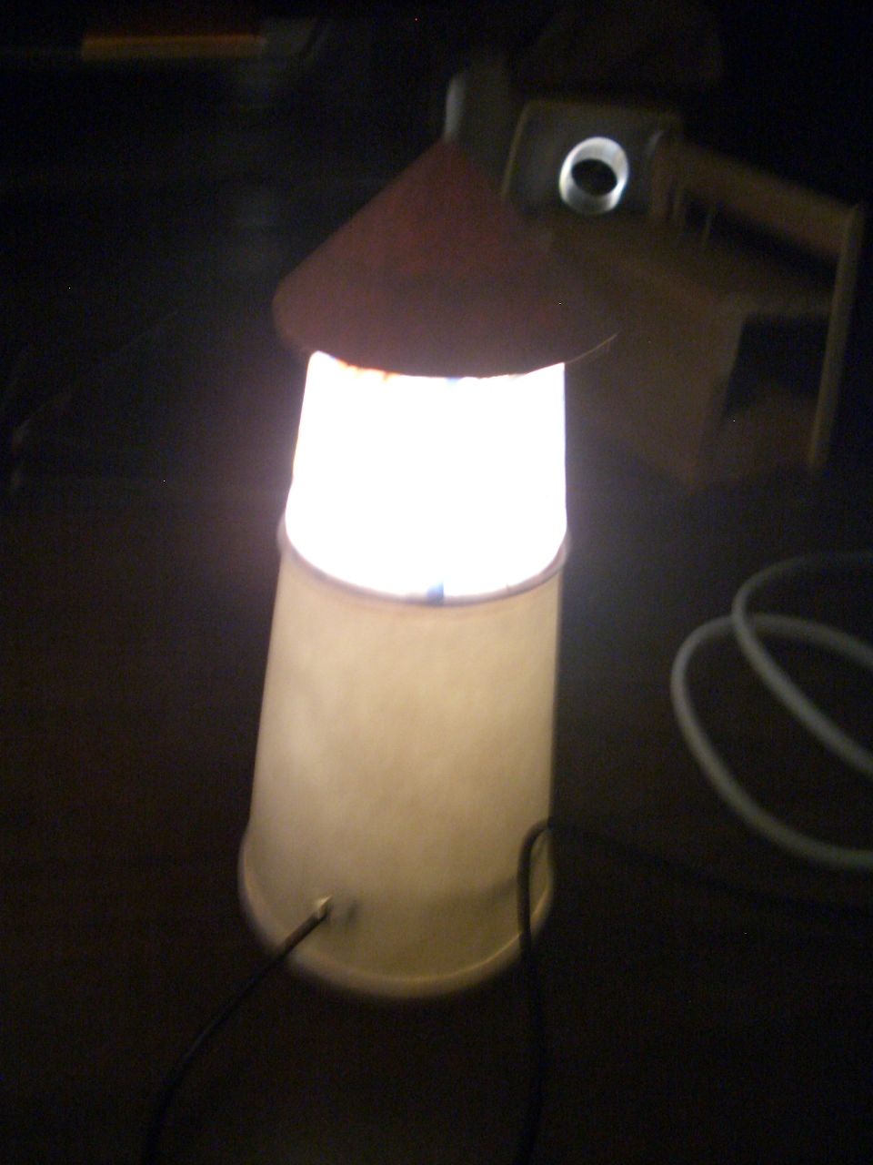 5 min usb table top light house
