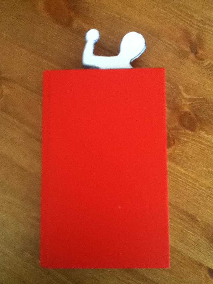 Paper Squashed Man Bookmark