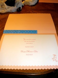 Giant Hand Print Art Card
