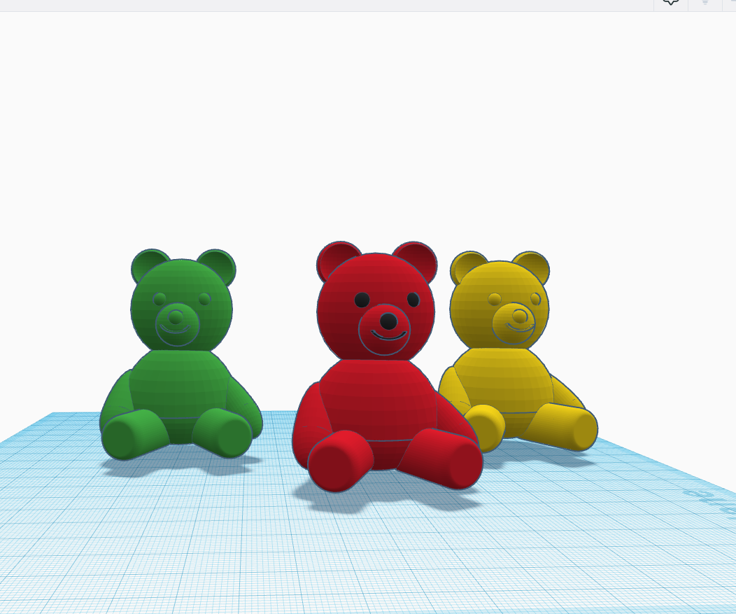How to Build Your Own Soft Toy Teddy Bear / Key Chain in TINKERCAD 