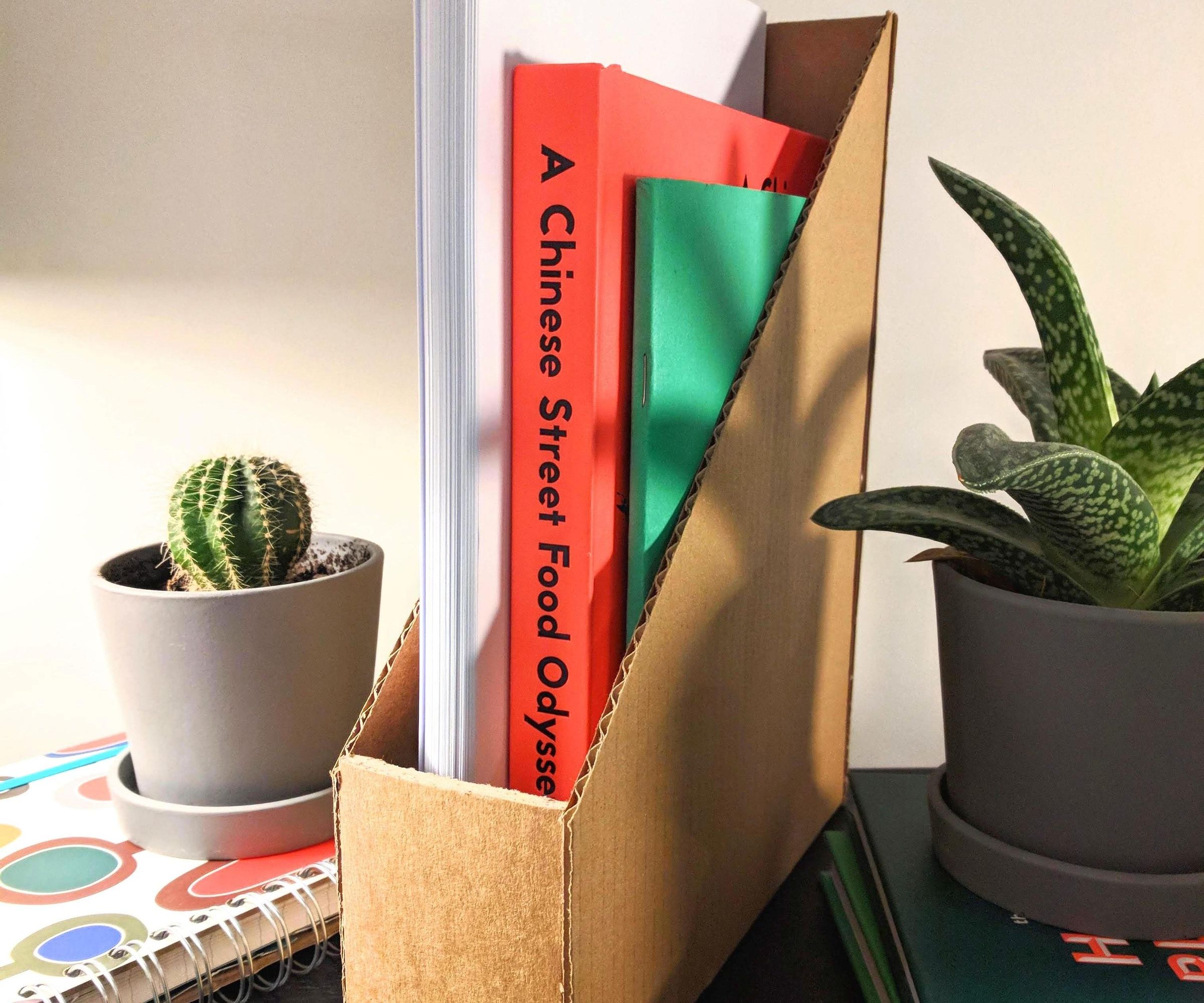 Cardboard File Holder
