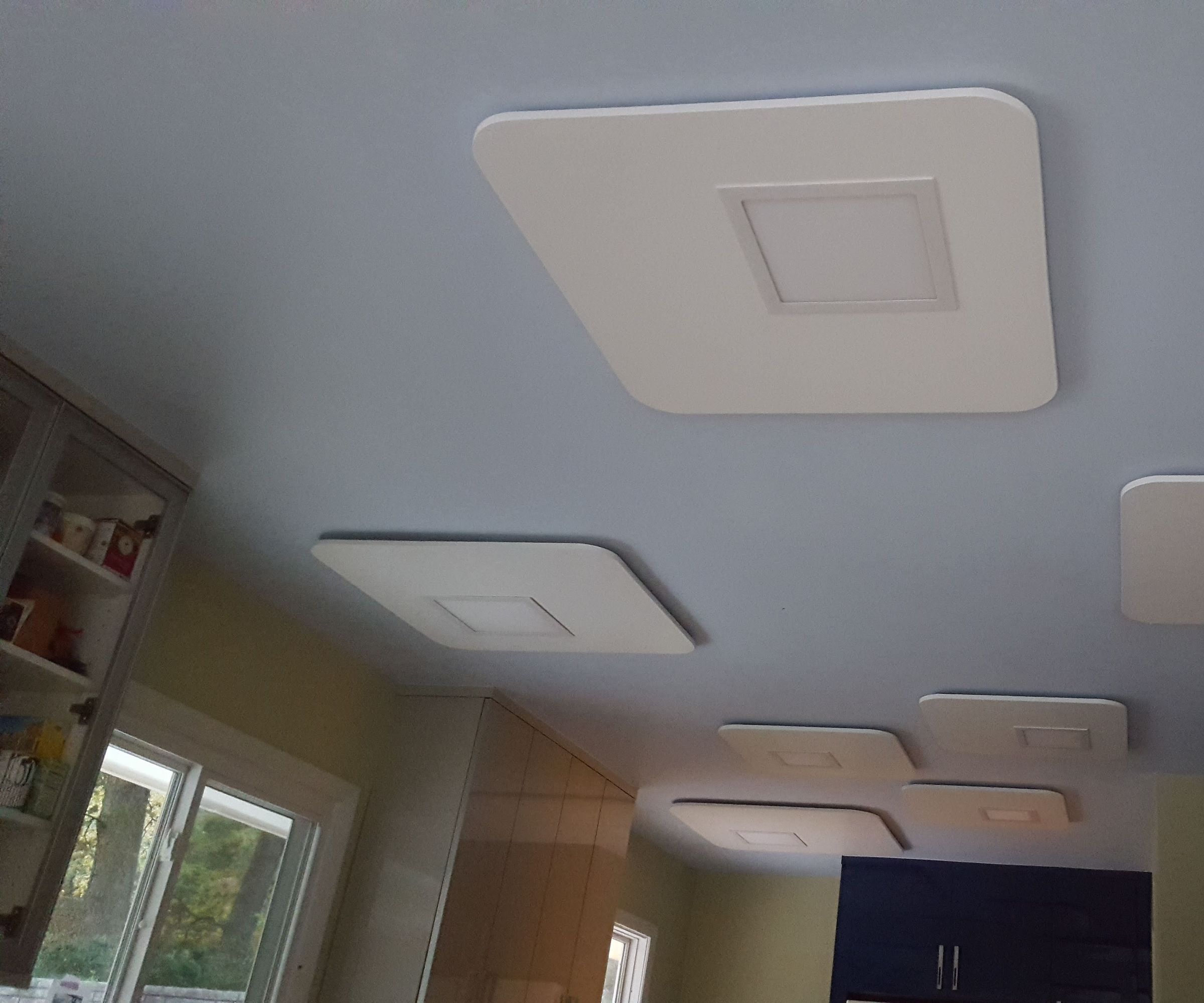 Awesome Mid-Century Modern Cloud LED Lights Project