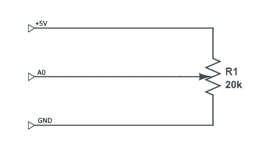 Connect the Potentiometer