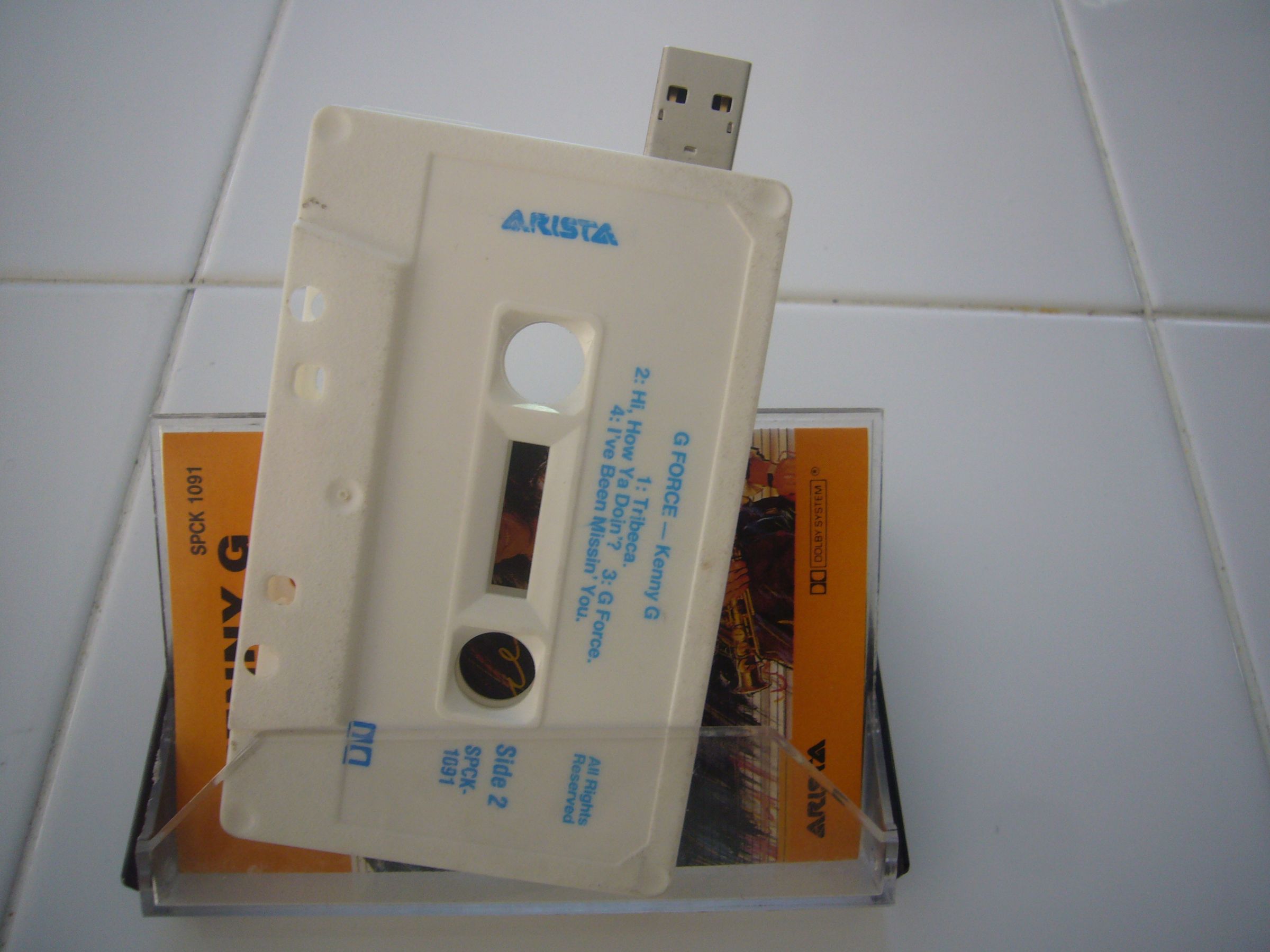 Easy Cassette USB Flash Drive 6 Steps Instructables