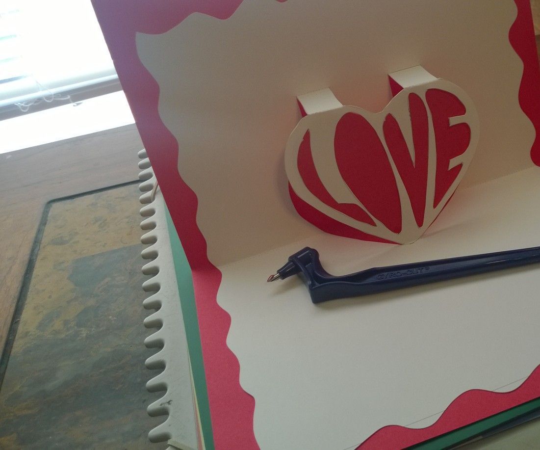 Heart PopUp Card Made With a New Tool 