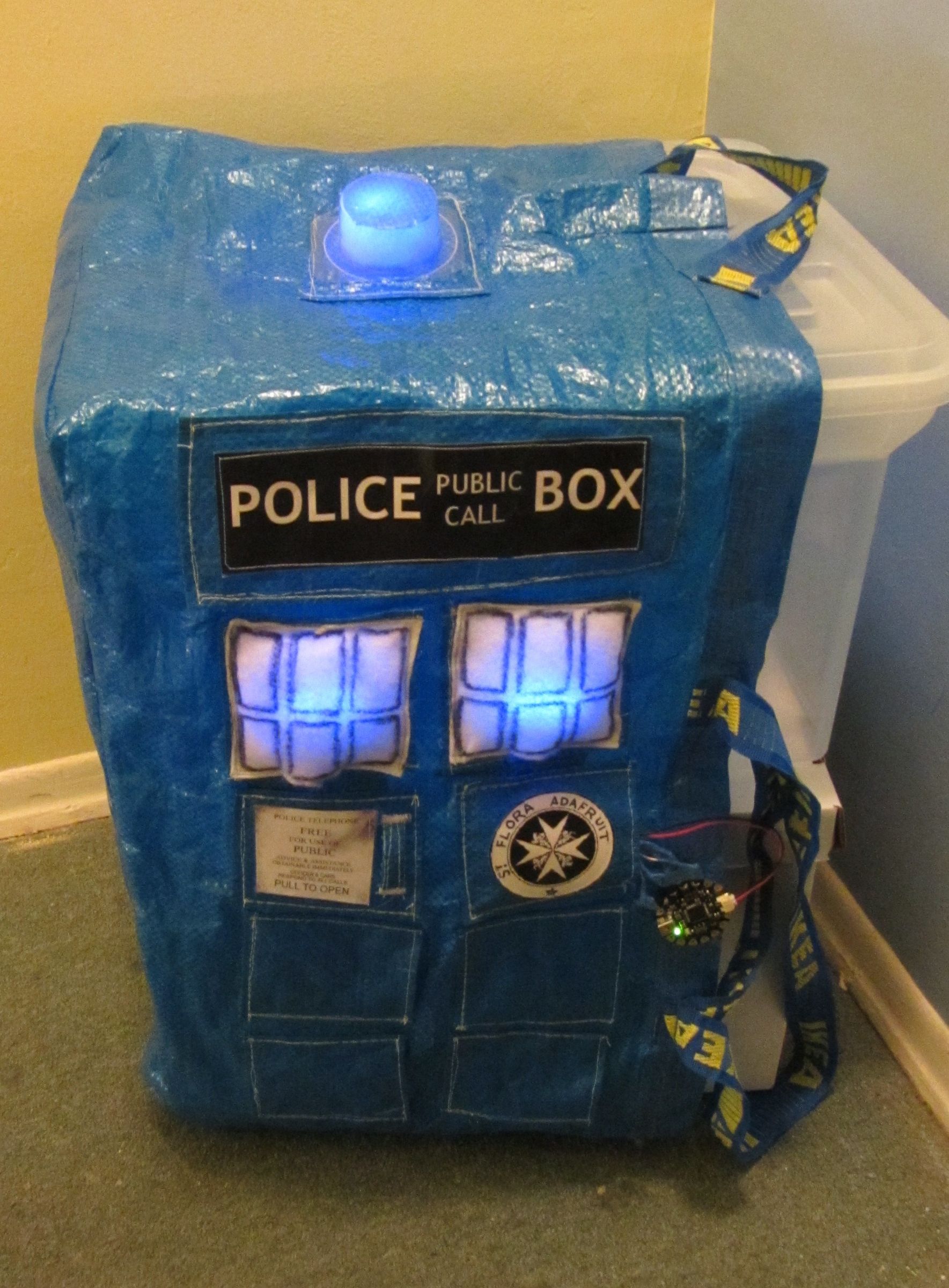 TARDIS IKEA SHOPPING BAG