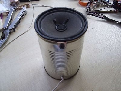 Tin Can Speaker