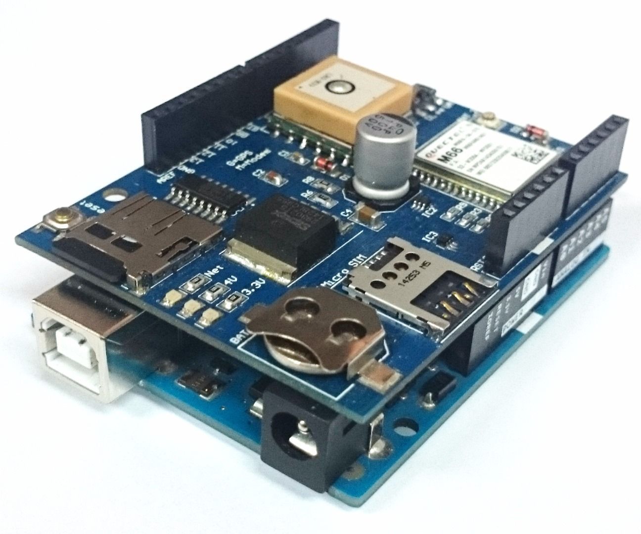 Sistema GPS Con Arduino + M2M Shield
