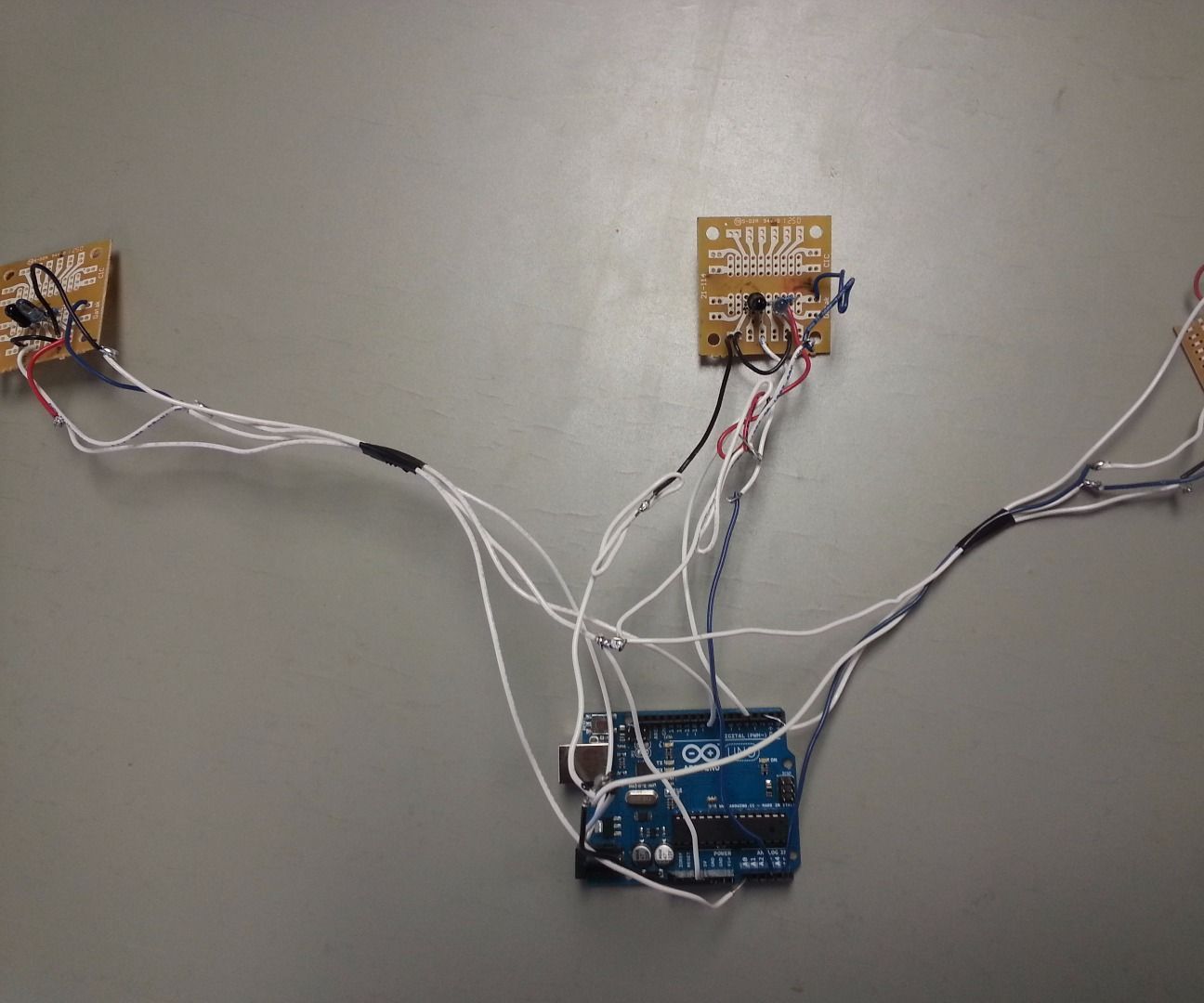IR Distance Sensors for Paraplegic Control