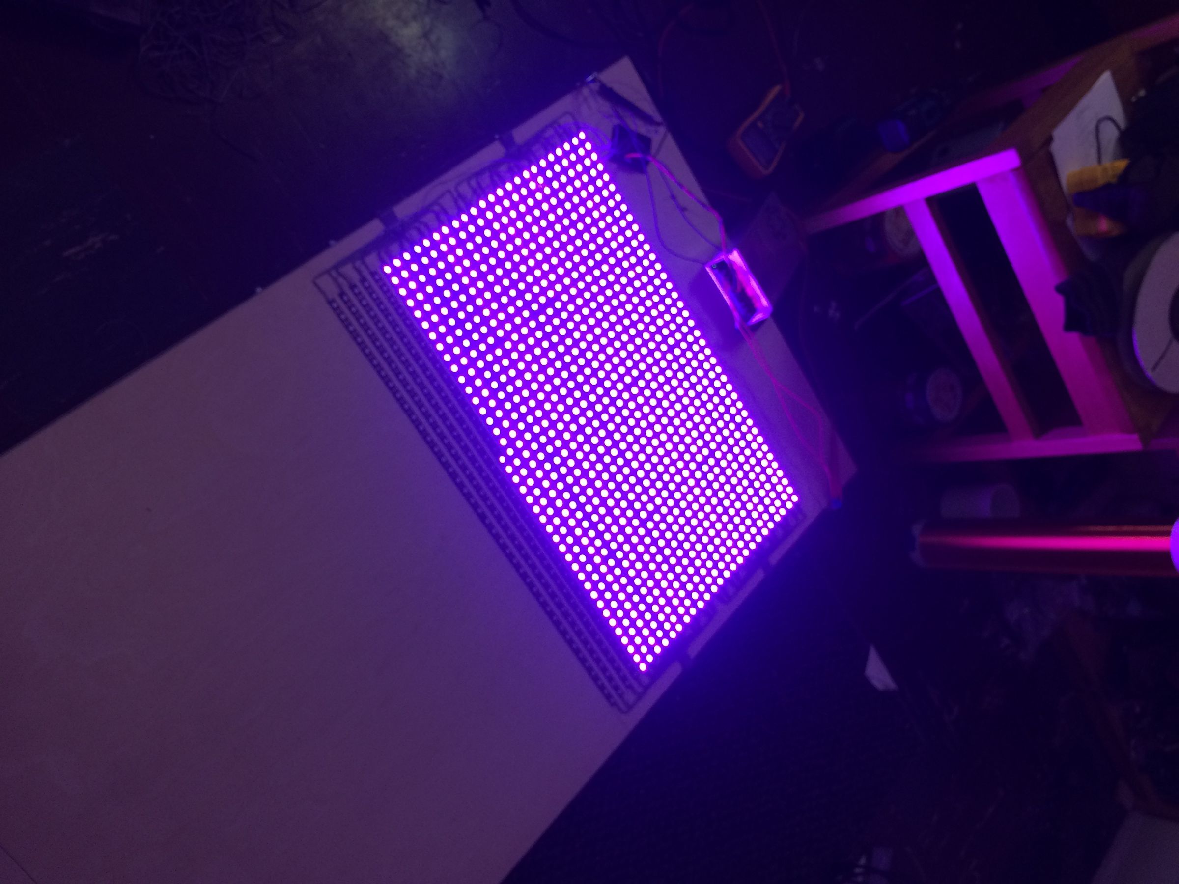 4000 Pixel Animated LED Mural [Cheap and Simple*] : 18 Steps (with ...