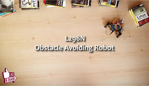 Arduino - Obstacle Avoiding Robot Using L298N