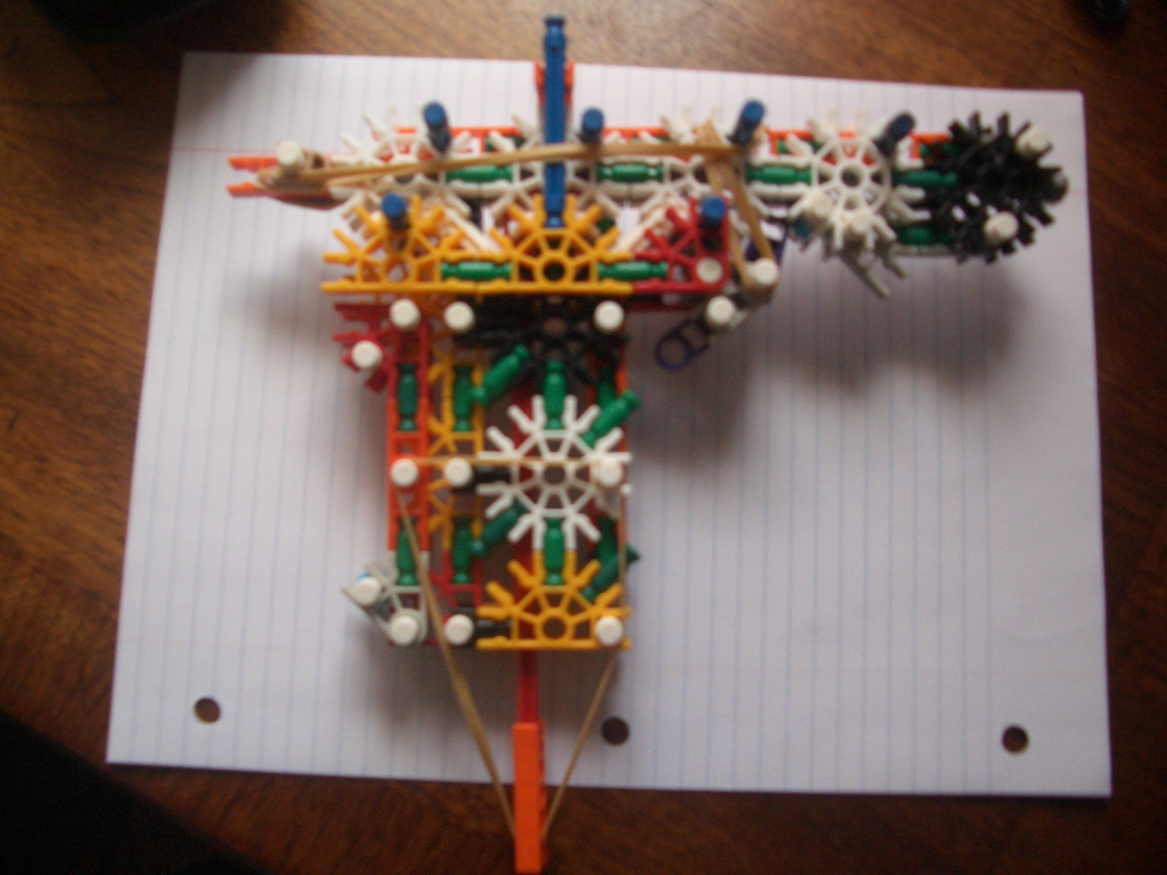 Knex easy to make and powerful pistol