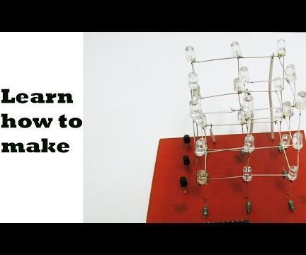 How to Make 3x3x3 Led Cube