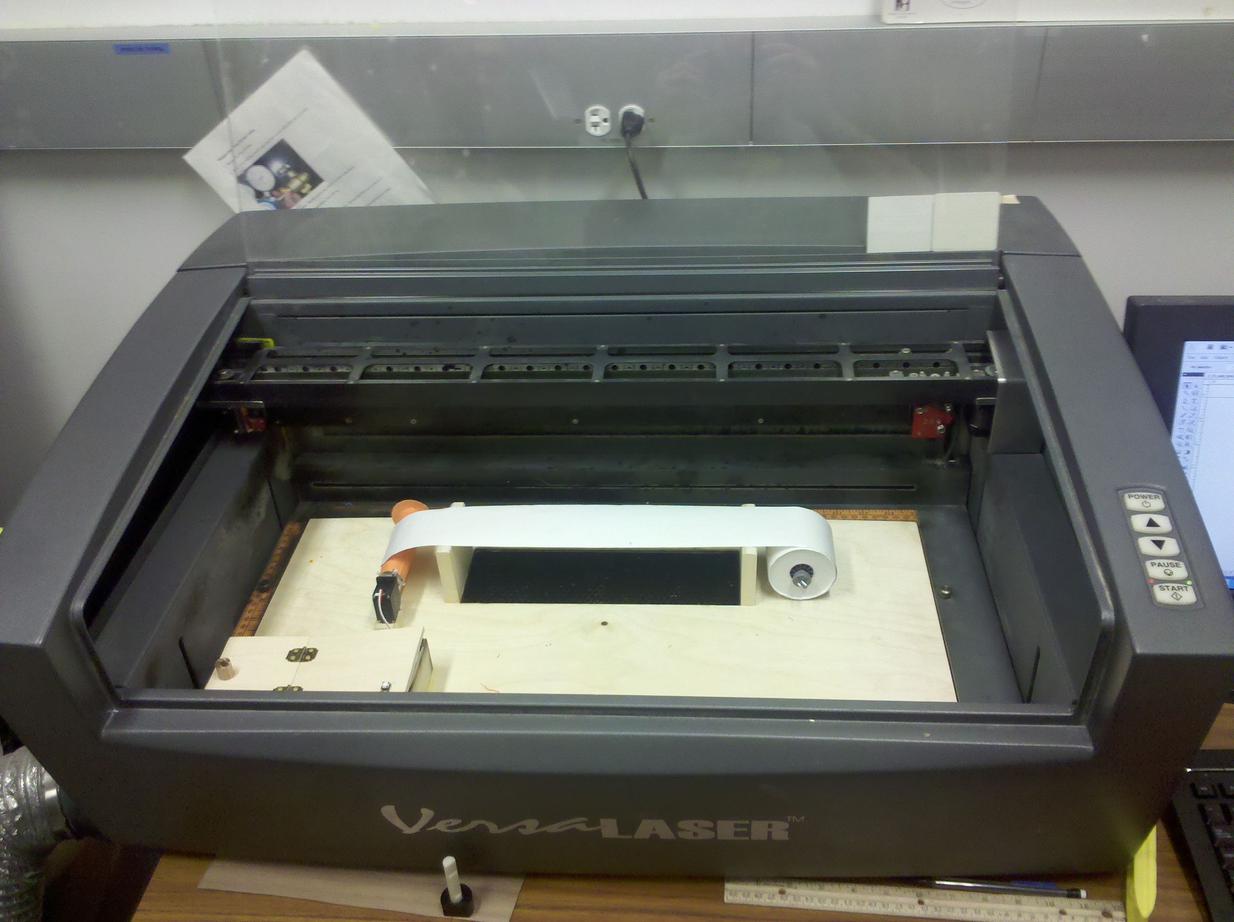 Scrollable Laser Cutting Addition