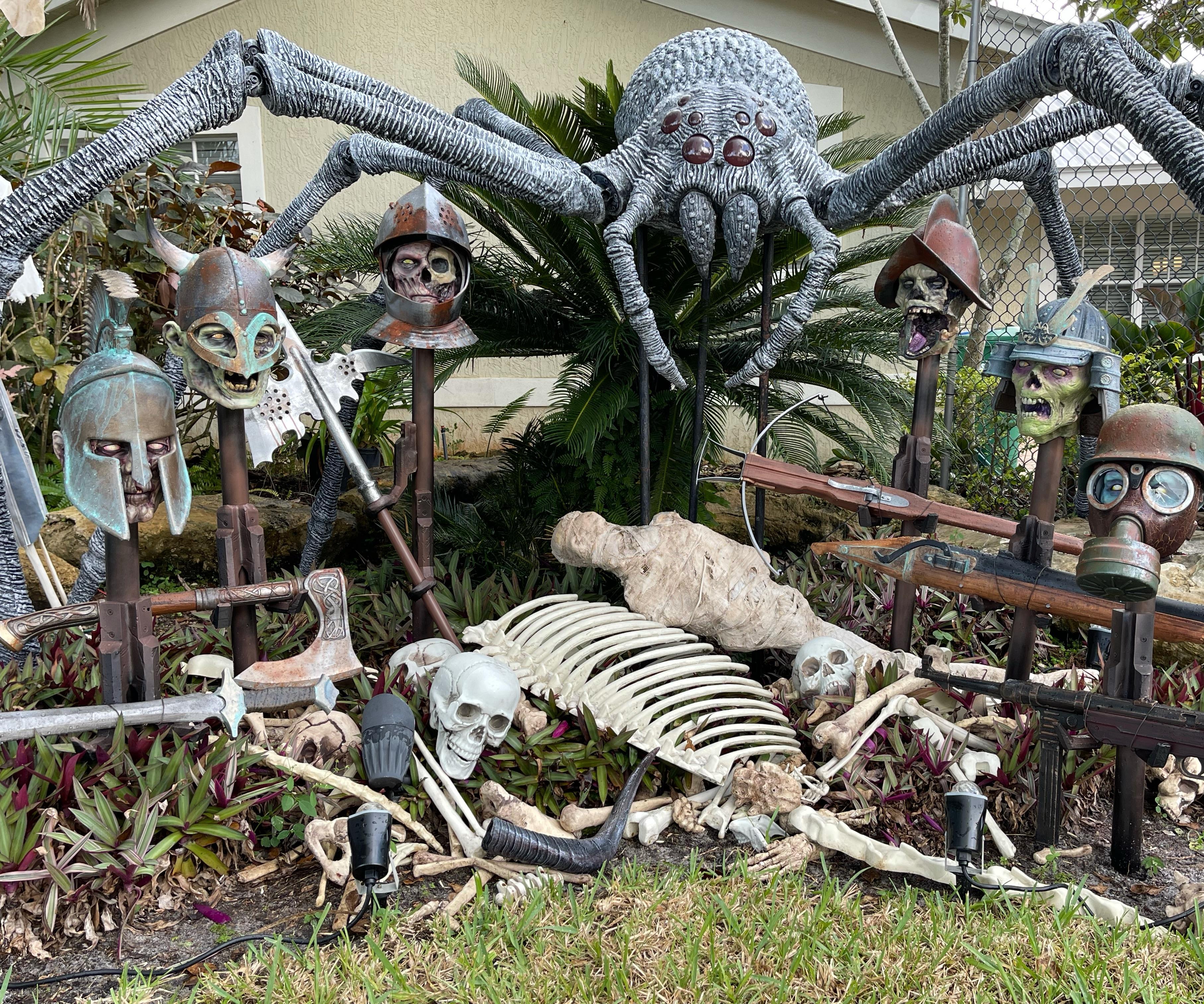 3D Printed Ancient One... Spider's Trophies