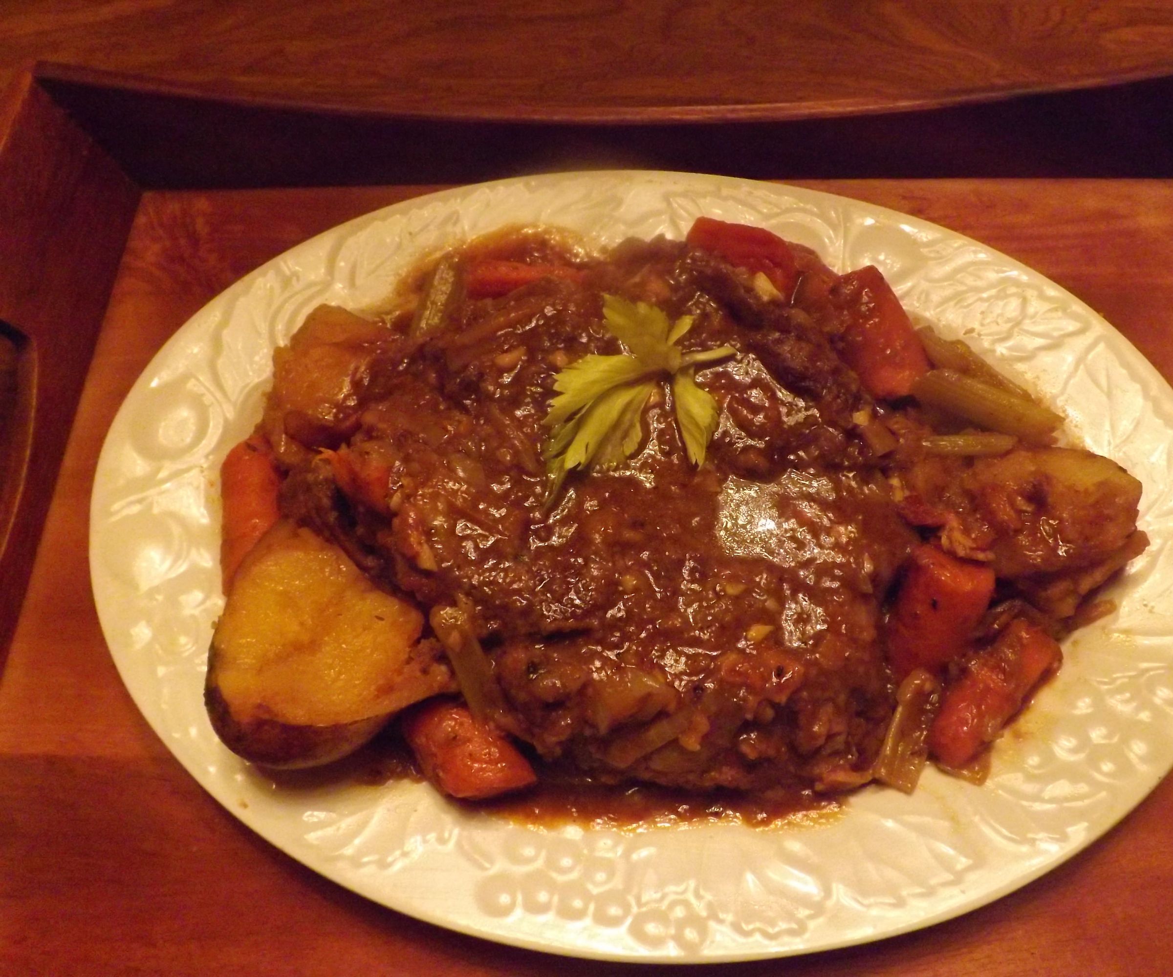 GRANDPA ED'S BEEF POT ROAST