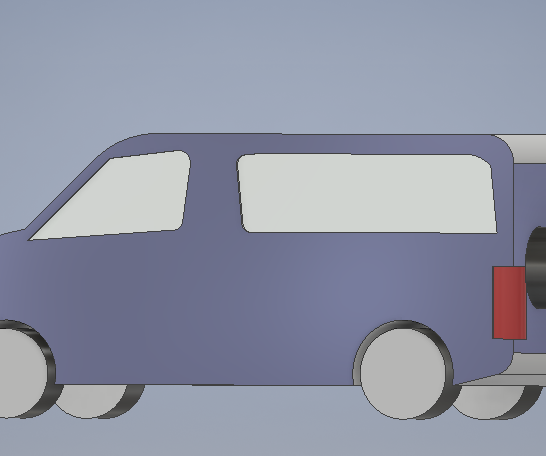 Shrunk Mercedes Sprinter From Antman and the Wasp