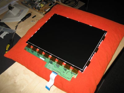 Stripping the LCD Screen