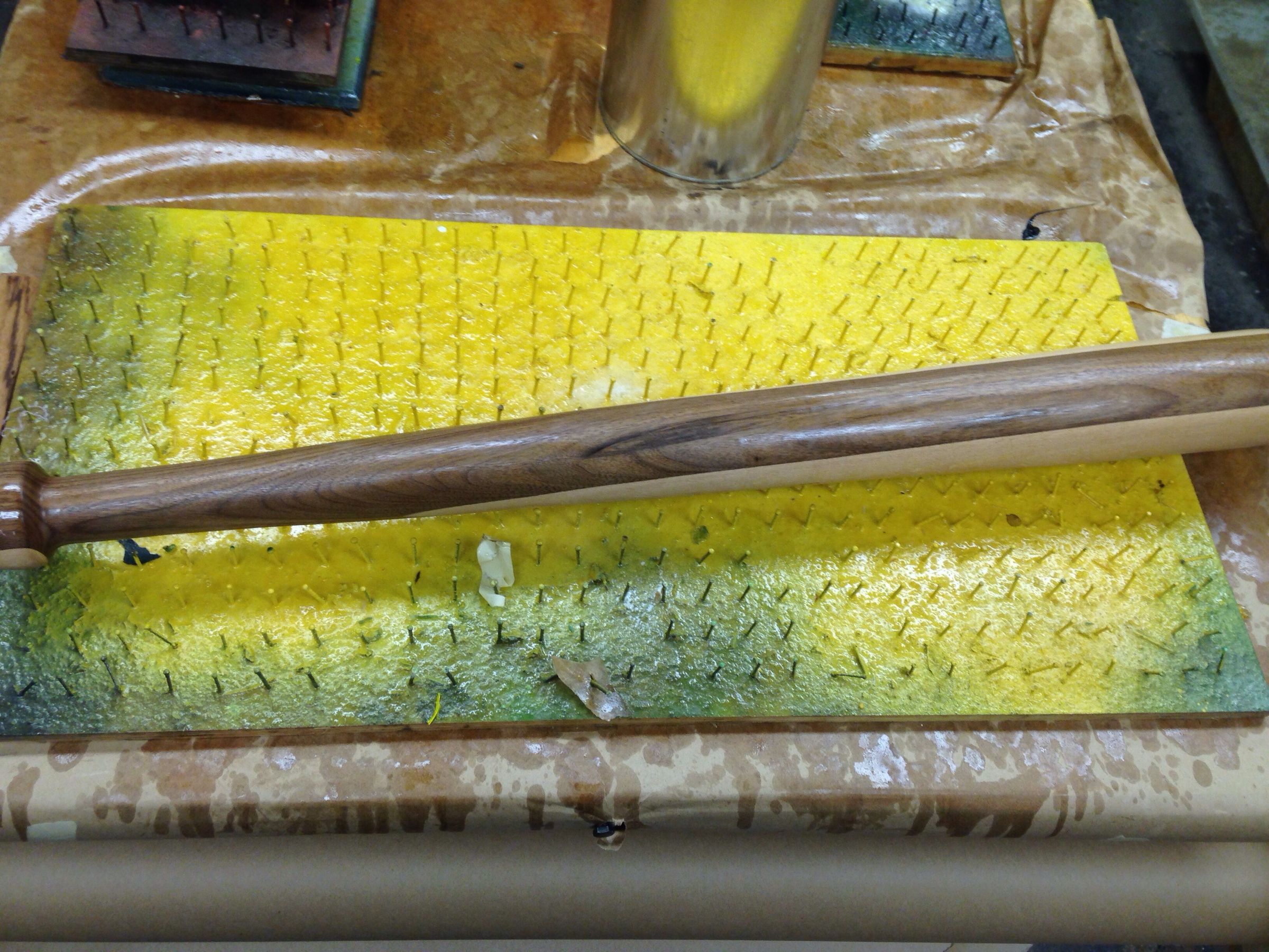 Turn A Baseball Bat On The Lathe