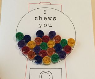 Gumball Love Note