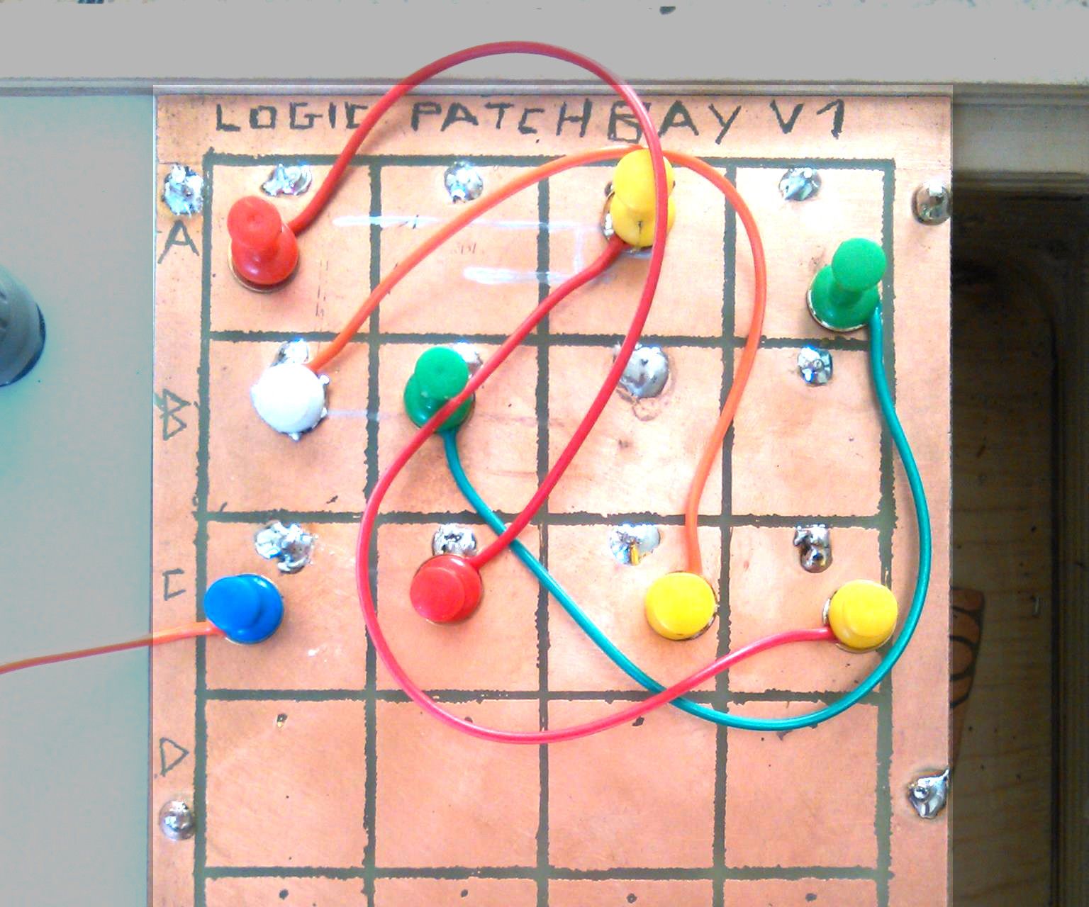 Magnetic Patchbay (for Modular Synth or Anything Else You Want to Patch )