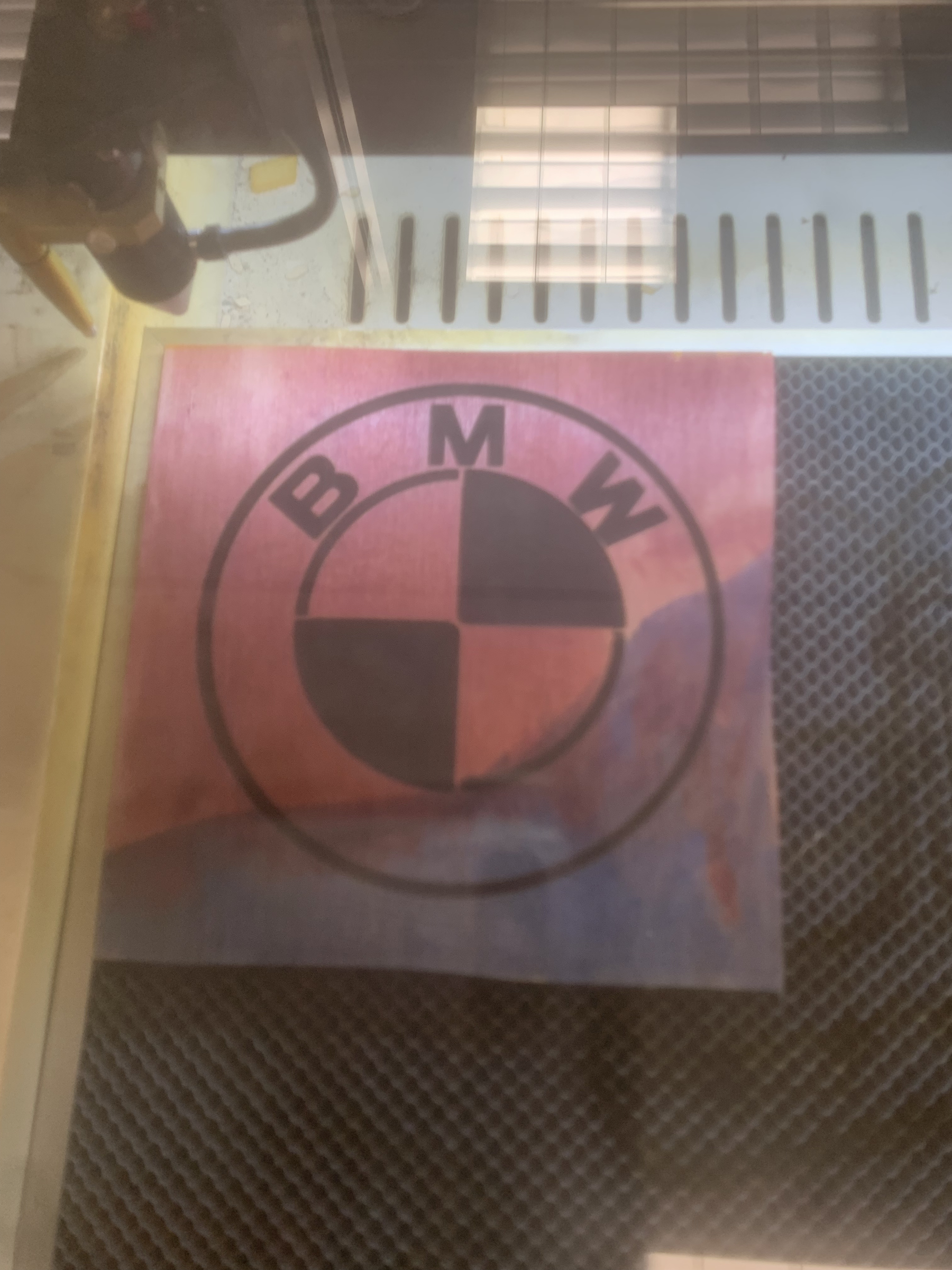 Wooden BMW Logo (reclaimed Wood)