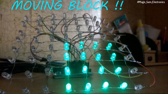 8x8 LED MATRIX DISPLAY | ARDUINO | BLUETOOTH CONTROL : 7 Steps (with ...