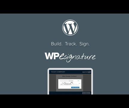 Ninja Forms E Signature Contract Plugin