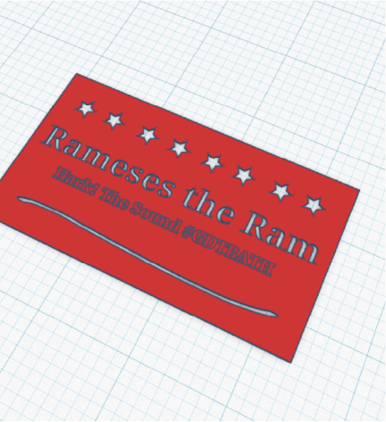 BeAM 3DP Practice Project: Calling Card