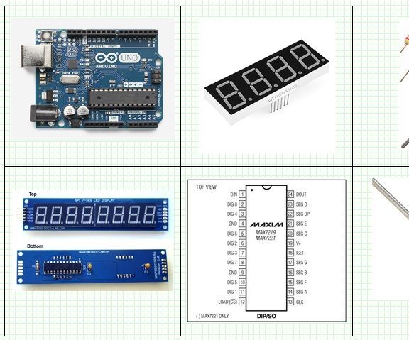Arduino and MAX7219 - 50 Volt - Digital Volt Meter