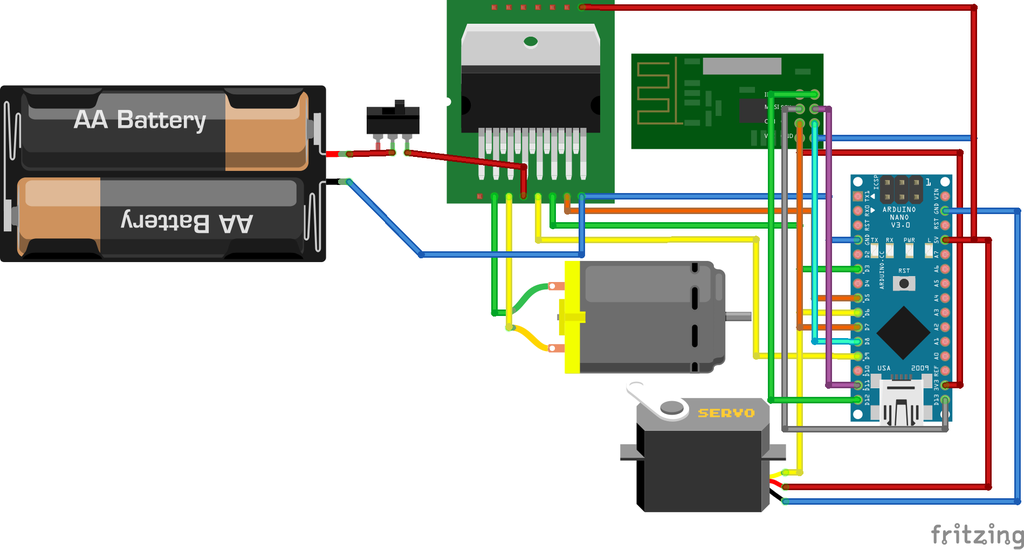 Rc shop boat arduino