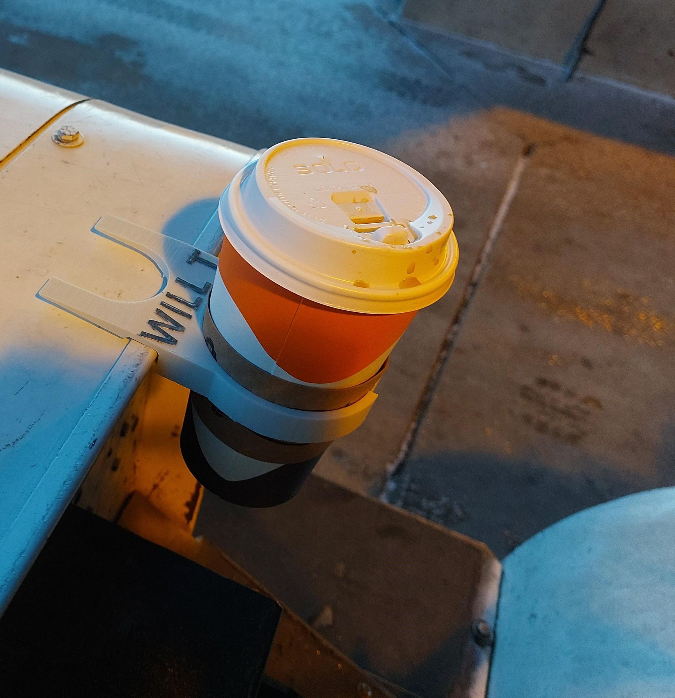 Airport Tug Cup Holder