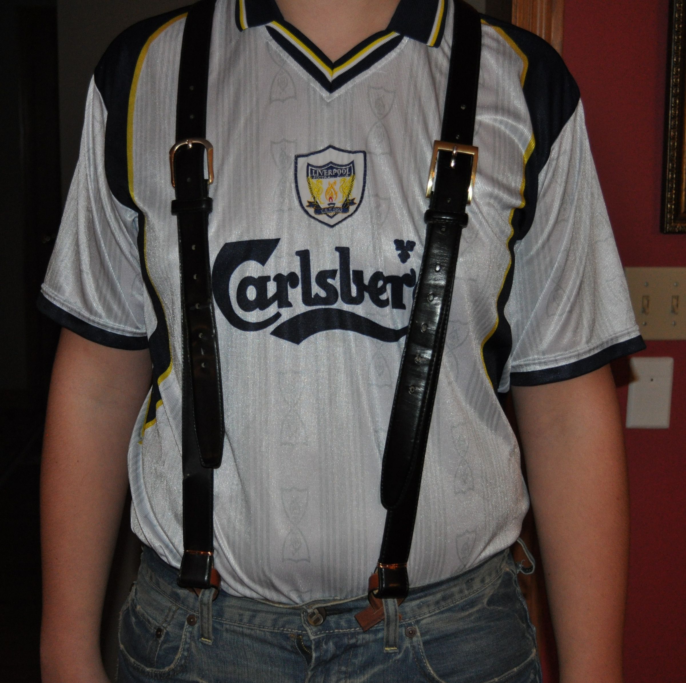 Suspenders from Old Belts