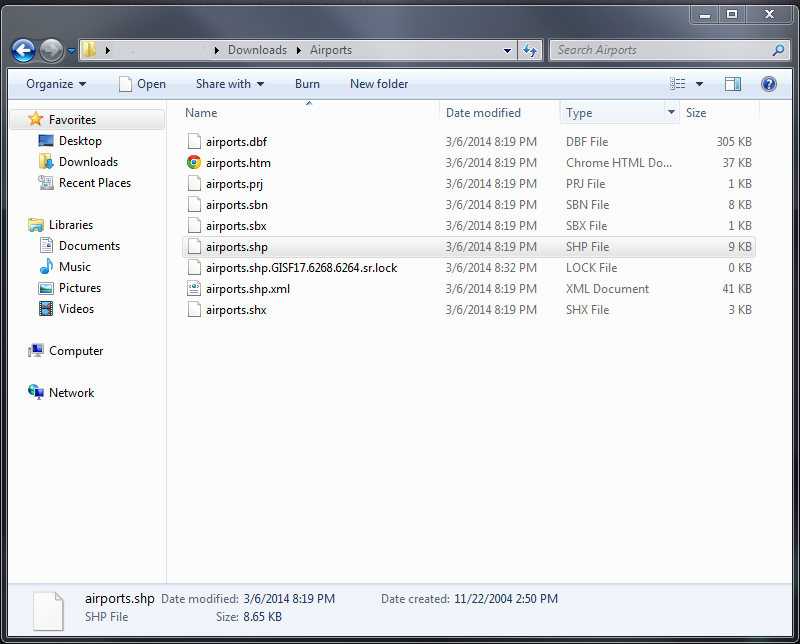 Adding Data to ArcMap